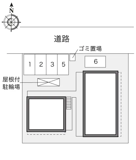 ★手数料０円★名古屋市中村区長筬町６丁目　月極駐車場（LP）